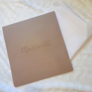 Madewell Gift Box and Tissue Paper
